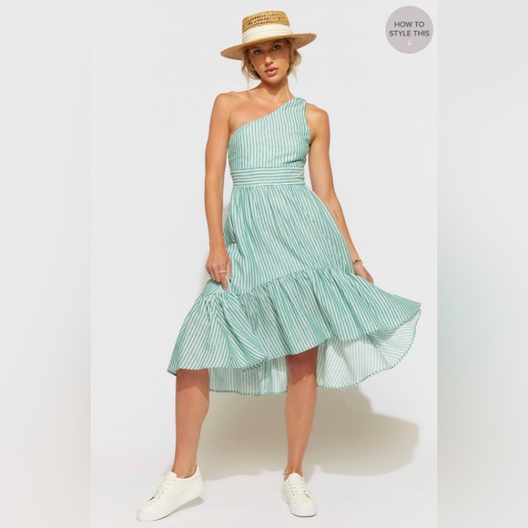 Francesca's Collections Dresses & Skirts - Francesca’s Sloan stripe midi dress